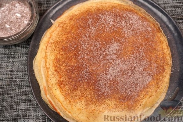 Блинчики с кофе