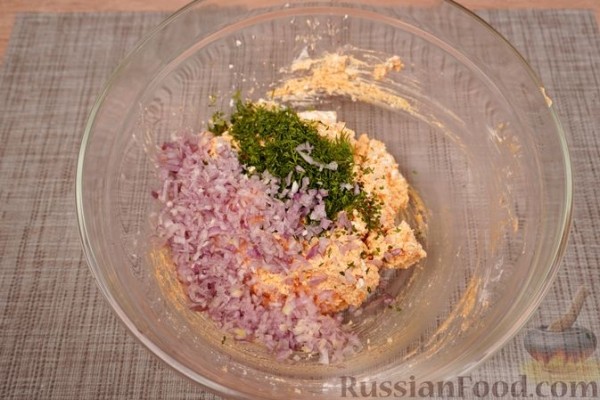 Закуска из творога с паприкой и тмином (кёрёзёт)