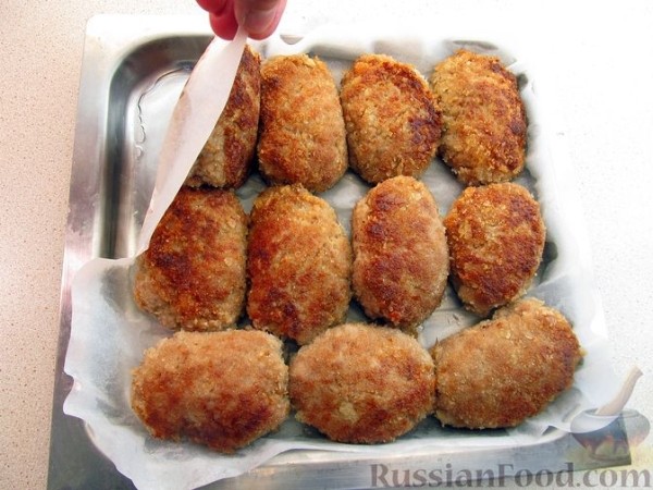 Свиные котлеты в духовке