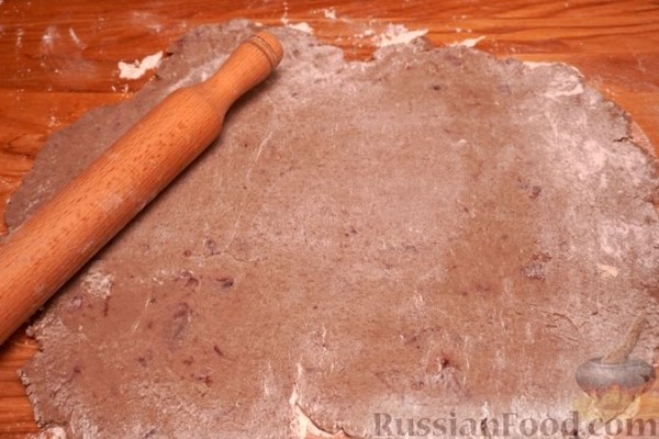 Пряники на повидле, с сахарной глазурью