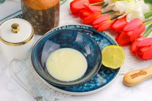Глазурь для кулича из сгущенки