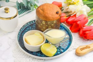 Глазурь для кулича из сгущенки