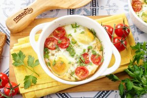 Яичница в аэрогриле