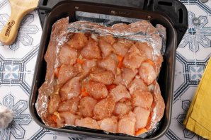 Курица с картошкой в аэрогриле