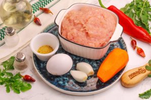 Куриные котлеты в аэрогриле