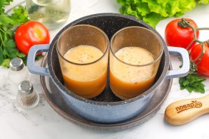 Омлет в стакане