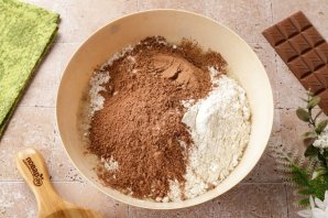 Шоколадный кулич