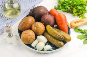 Винегрет без горошка классический