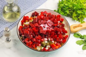 Винегрет без горошка классический