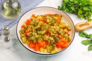 Винегрет без горошка классический