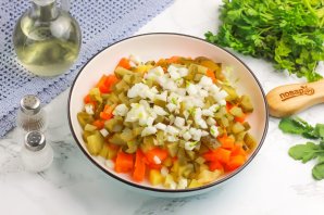 Винегрет без горошка классический