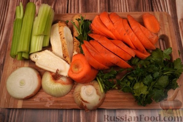 Куриный галантин по-польски