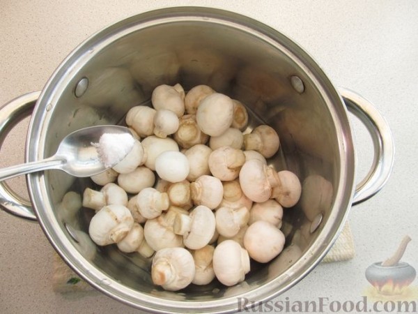 Маринованные шампиньоны