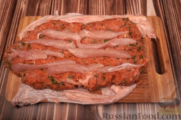 Куриный галантин по-польски