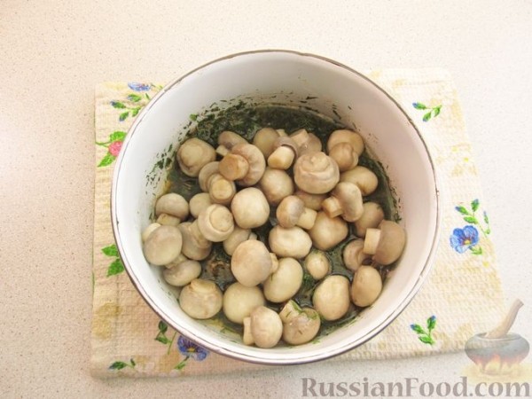 Маринованные шампиньоны