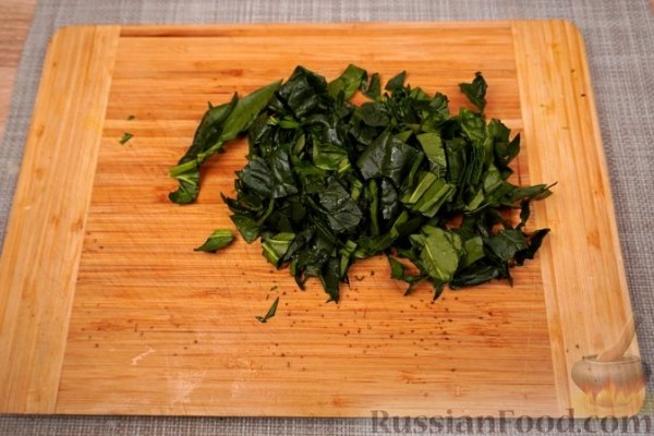Плацинды с творогом и зеленью
