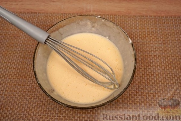 Дроб из печени со сладким перцем и варёными яйцами
