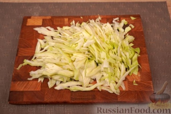 Котлеты из кукурузы с капустой