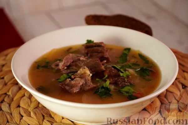 Щи по-польски, из свежей капусты