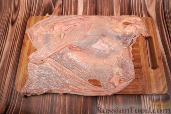 Куриный галантин по-польски
