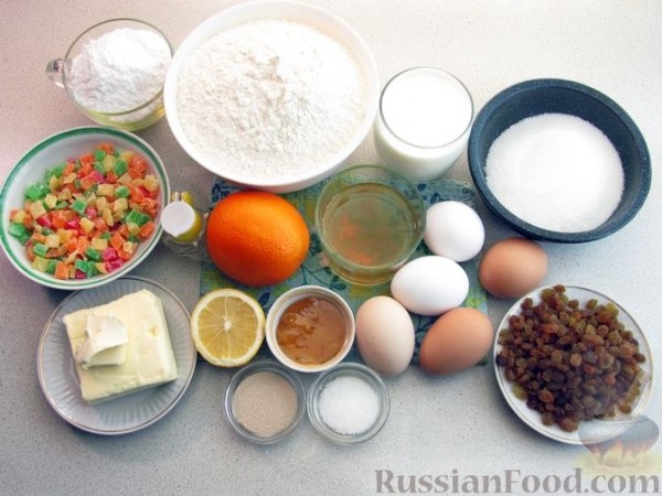 Куличи-бриоши на молоке