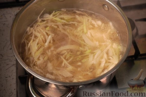 Щи по-польски, из свежей капусты