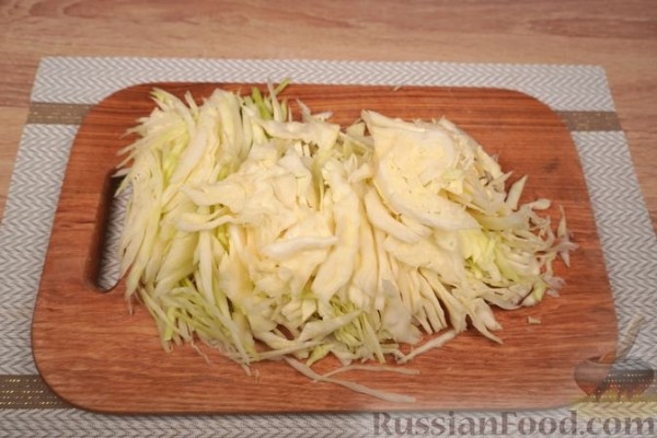 Щи по-польски, из свежей капусты