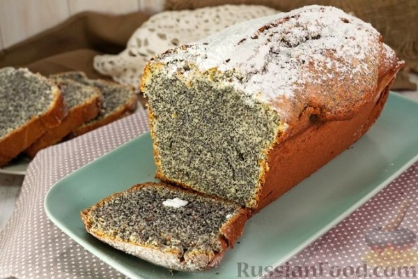 Чешский маковец (кекс с маком)