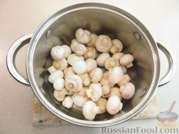 Маринованные шампиньоны