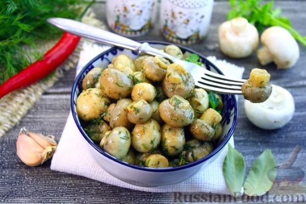 Маринованные шампиньоны