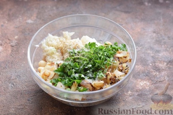 Голубцы с рисом и фасолью