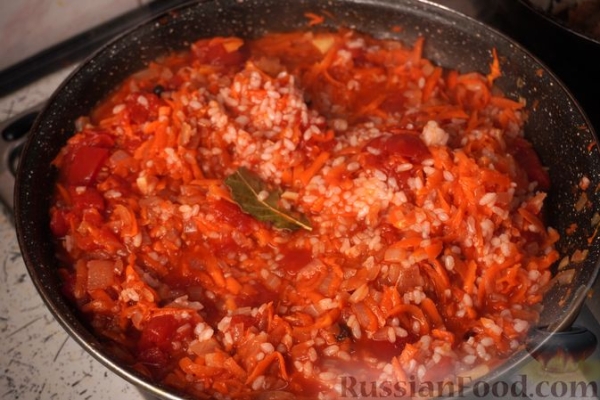 Польский паприкаш (закуска из рыбы и риса)