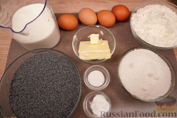 Чешский маковец (кекс с маком)