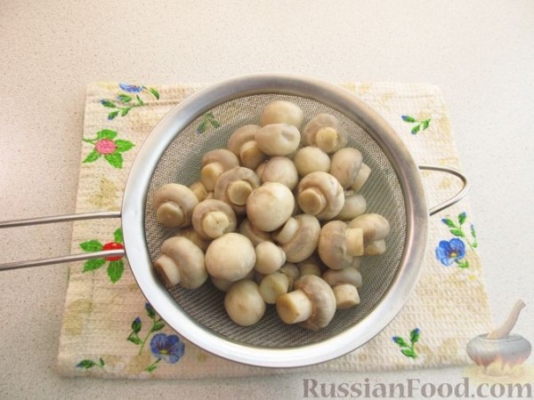 Маринованные шампиньоны