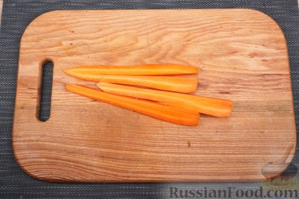 Рулет из подчерёвка, с морковью