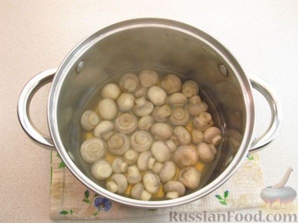 Маринованные шампиньоны
