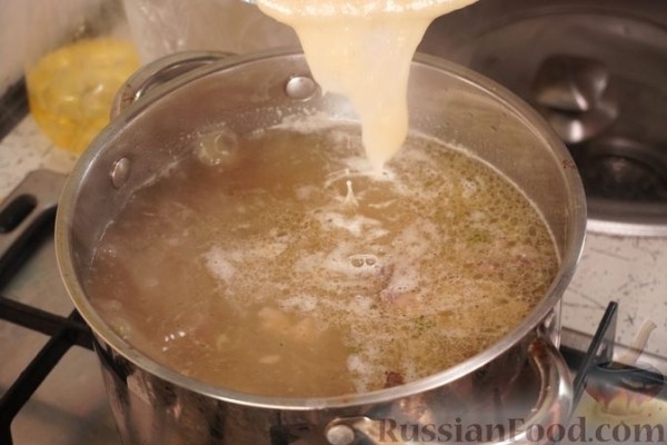 Суп из баранины с картофелем