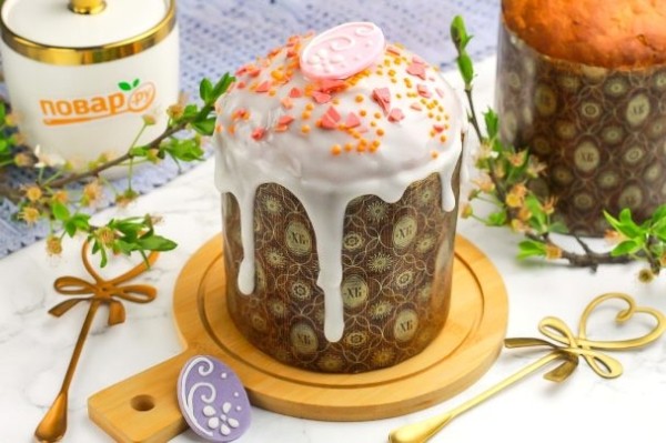 Помадка на куличи