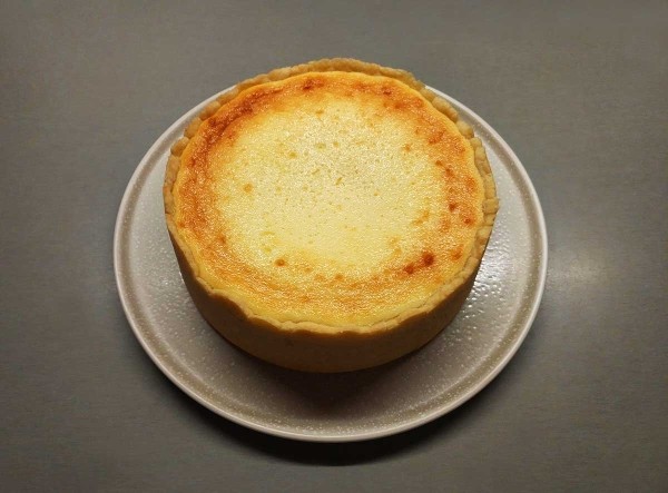 Сметанный чизкейк с клубникой