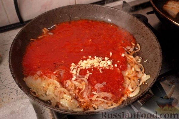 Жареная рыба с соусом "Саворо"