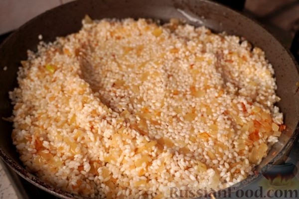 Хамси пилав (турецкий плов с анчоусами)