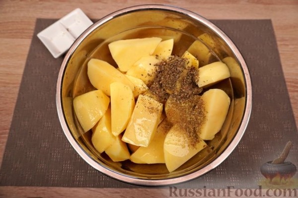 Пататес лимонатес, или Запечённый картофель по-гречески