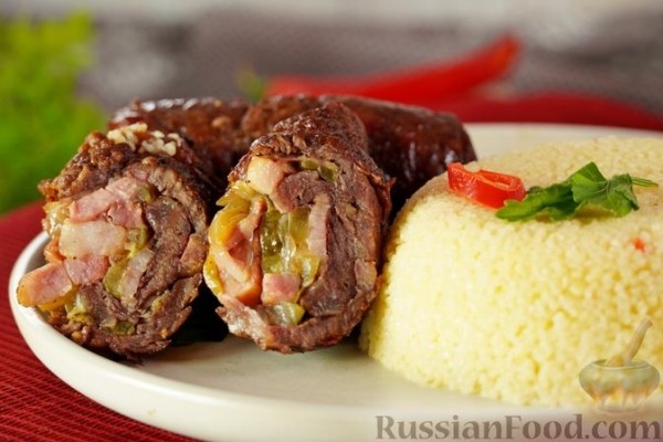 Мясные зразы по-чешски