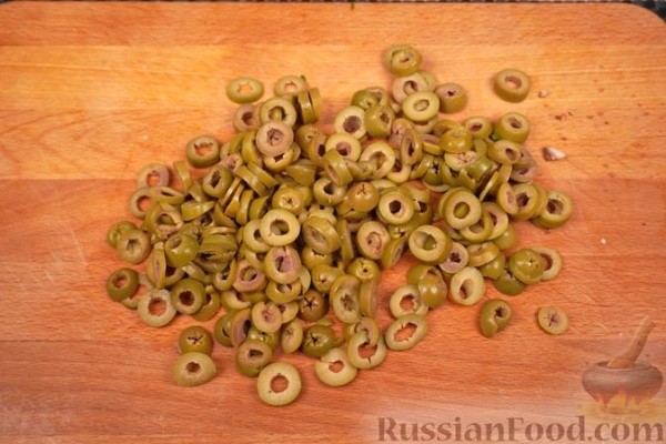 Булочки с оливками
