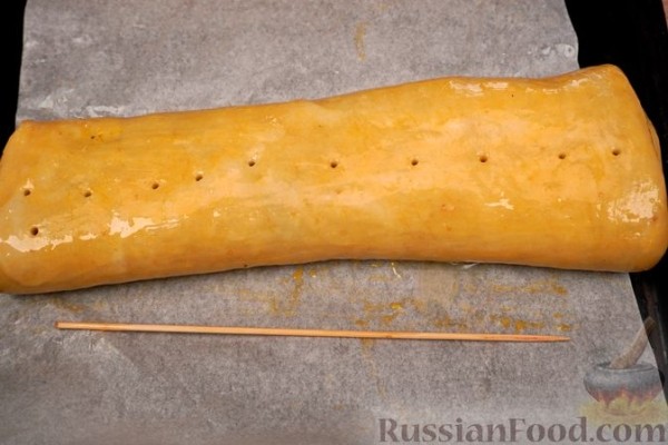 Венгерский рулет с орехами (Диош бейгли)