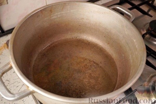 Ножка барашка, запечённая с овощами