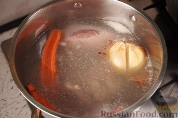 Блинчики с курицей по-польски