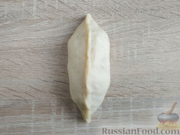 Пирожки с яблоками, из венского теста