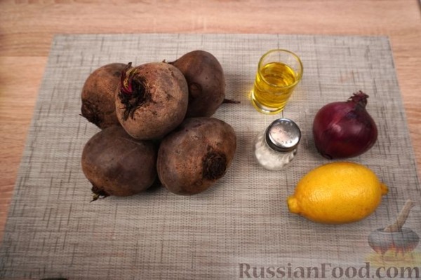 Простой свекольный салат