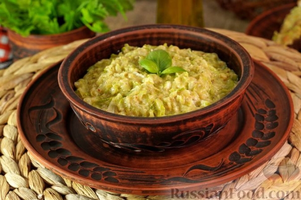 Кабачковая помазанка с сыром